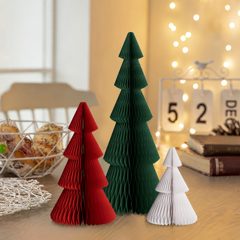 Classic Multi-Tier Honeycomb Tree Trio (PB-CT-01)