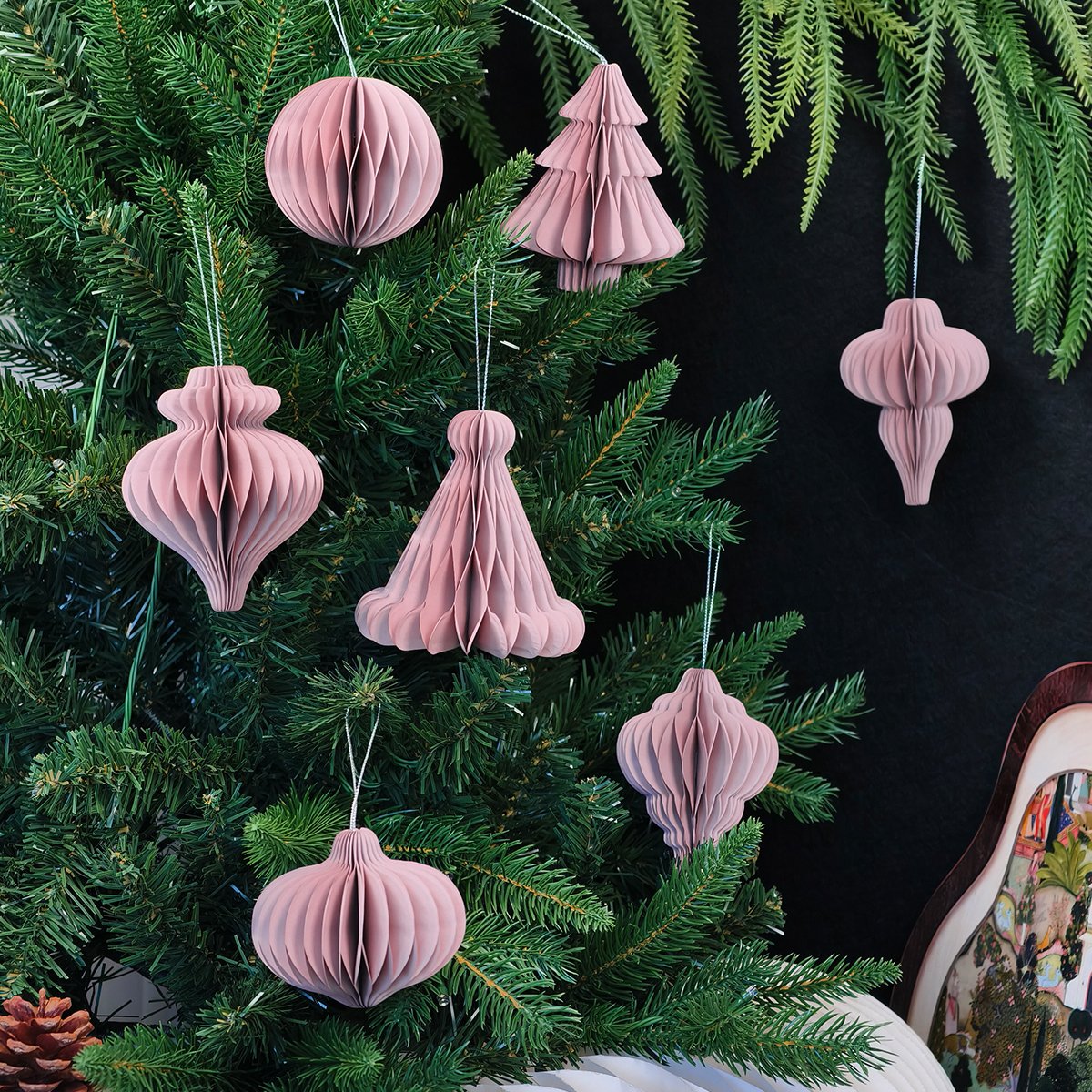 Nordic Geometric Christmas Ornaments Set (PB-CO-01)