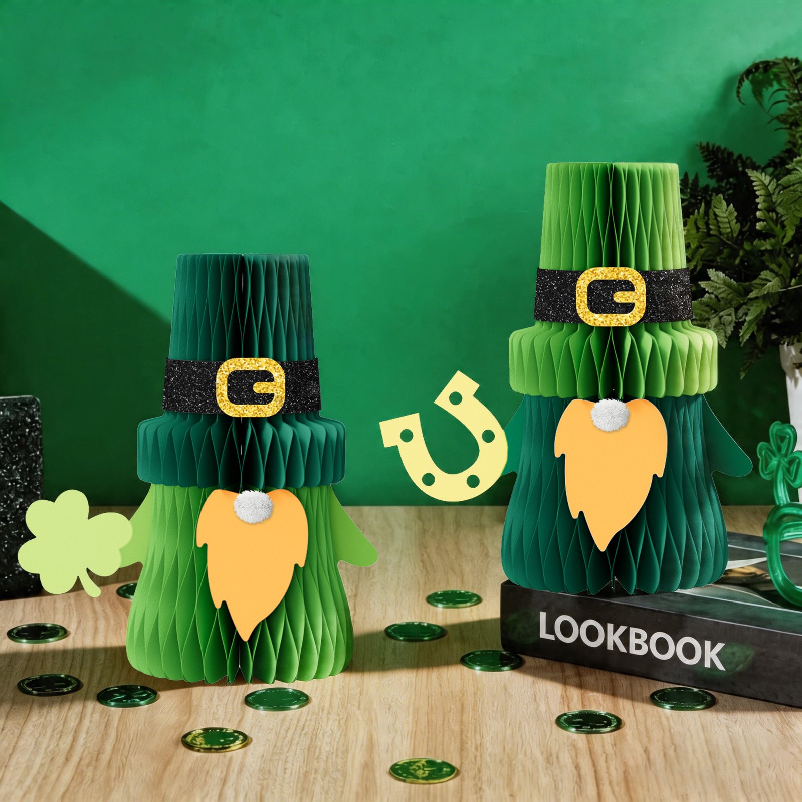 St. Patrick's Day Lucky Clover Gnome (PB-SG-01)