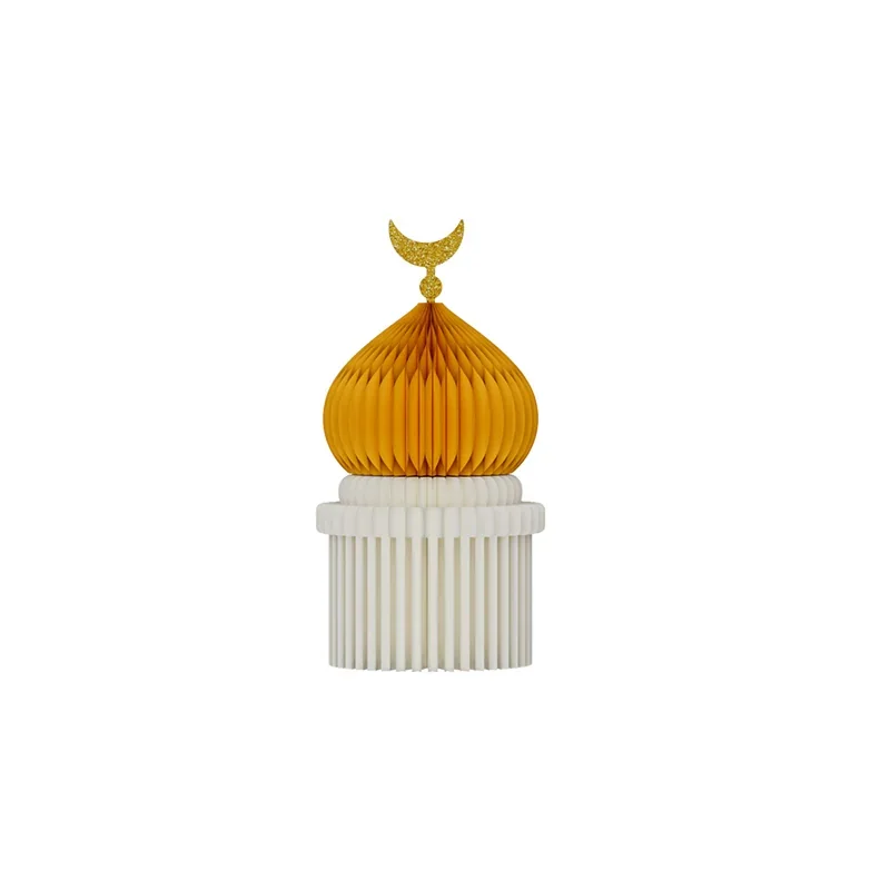 Grand Scale Foldable Honeycomb Ramadan Arch & Lantern Stage Prop View 18