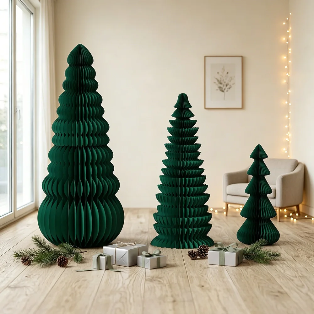Fluted Pine Silhouette & High-Density Honeycomb Layers