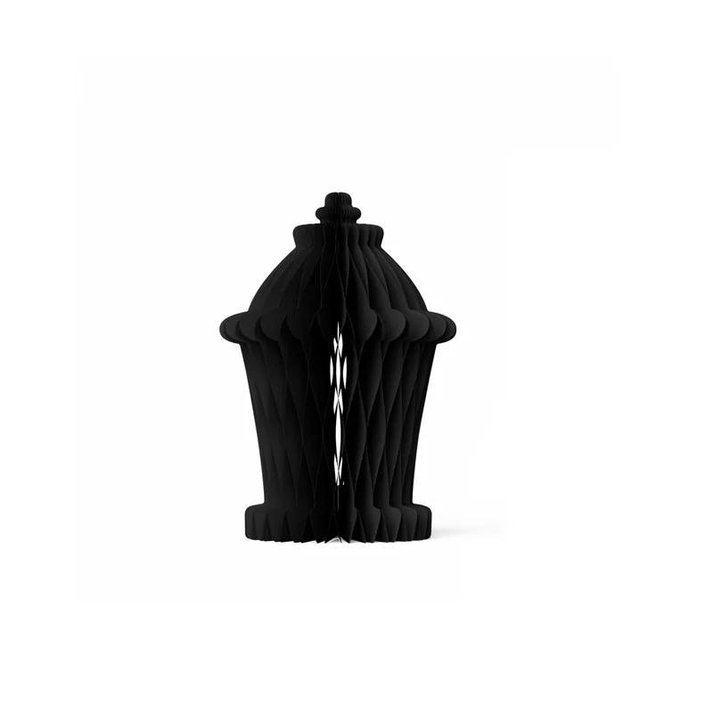 Foldable Honeycomb Halloween Owl Lantern Tabletop Lamp View 3