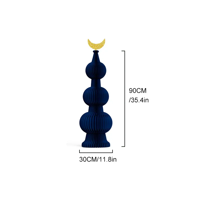 Grand Scale Foldable Honeycomb Ramadan Arch & Lantern Stage Prop View 9