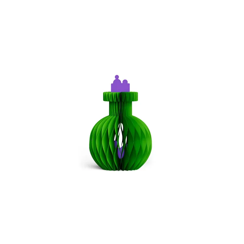 3D Foldable Honeycomb Halloween Little Witch Figurine Centerpiece View 10