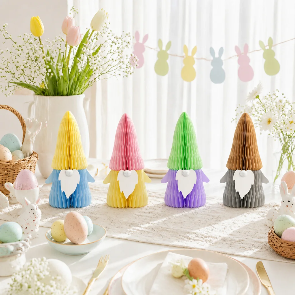 Easter & Spring Collection honeycomb paper collection concept