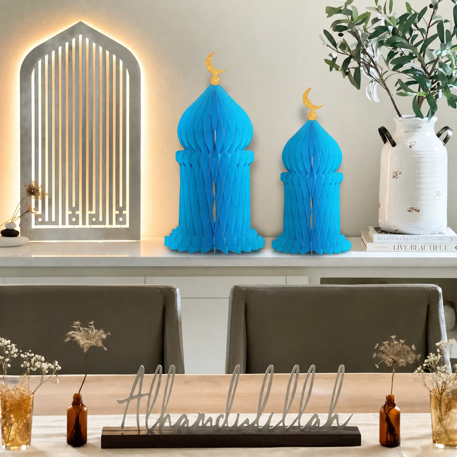 Ramadan & Festive Collection honeycomb paper collection concept