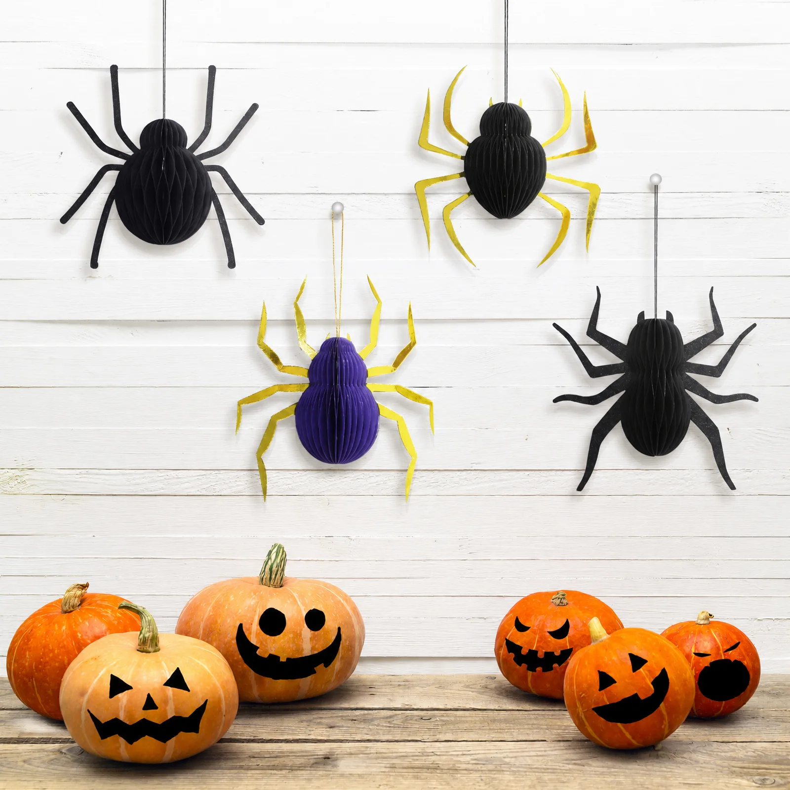 Halloween Collection honeycomb paper collection concept