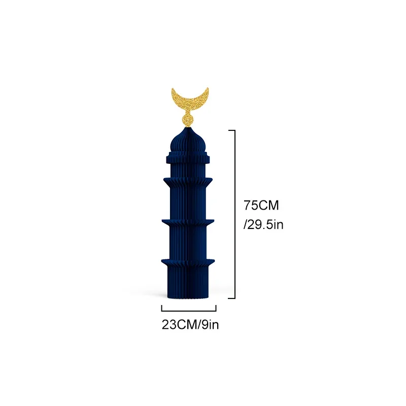 Grand Scale Foldable Honeycomb Ramadan Arch & Lantern Stage Prop View 11